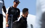 لحظه ورود کریستیانو رونالدو و النصر به ایران برای بازی با پرسپولیس
