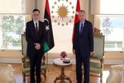 دیدار رئیس دولت وفاق لیبی با اردوغان