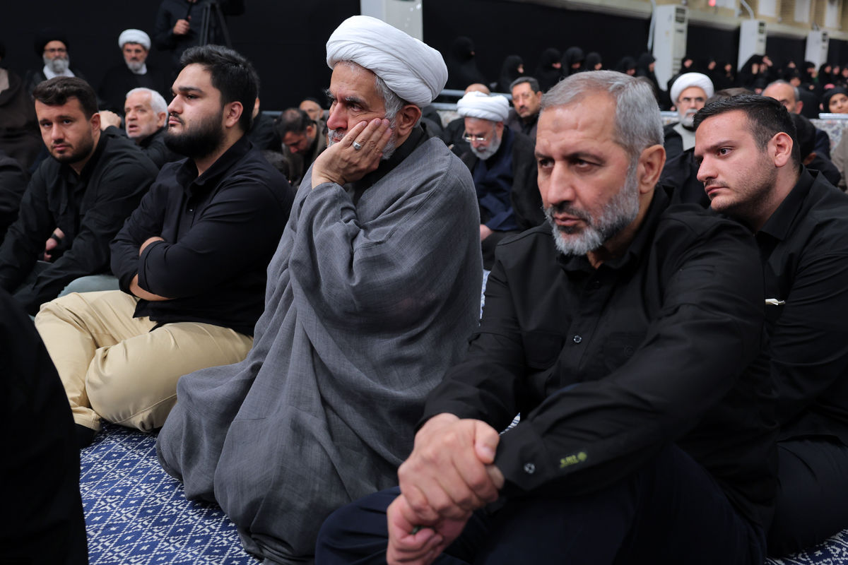 تصاویر حضور سید مجید موسوی در بیت رهبری