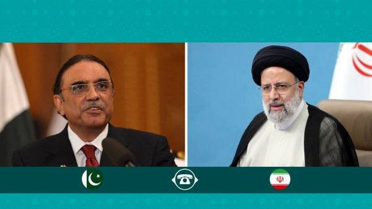 گفتگوی تلفنی رئیس جمهور با آصف علی زرداری