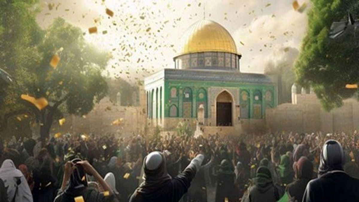 فردای آزادی فلسطین این‌گونه خواهد بود + تصاویر 