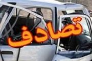 انحراف به چپ ، جان راننده را گرفت 