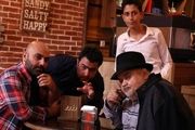 اکبر عبدی و سحر قریشی در سکانس هایی «اتومبیل» /عکس