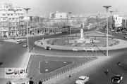 عکس تاریخی از میدان انقلاب، ۶۰سال قبل