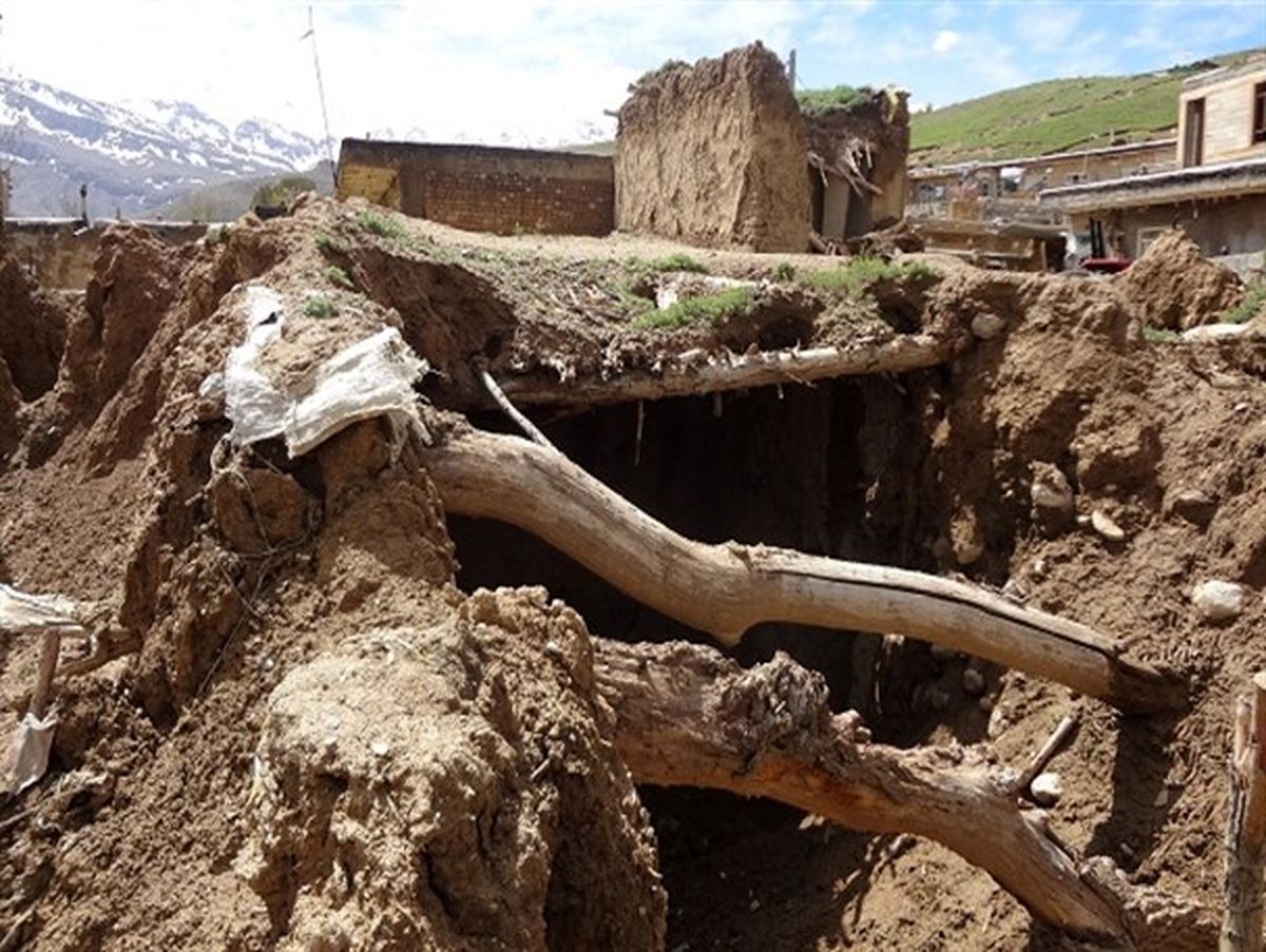خسارت زمین‌لرزه 4.1 ریشتری به بعضی از مناطق روستایی شهرستان نهاوند