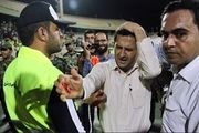 هواداری که سرش شکست اما سلفی‌اش را با رامین گرفت!