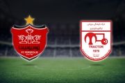 ساعت بازی پرسپولیس – تراکتور