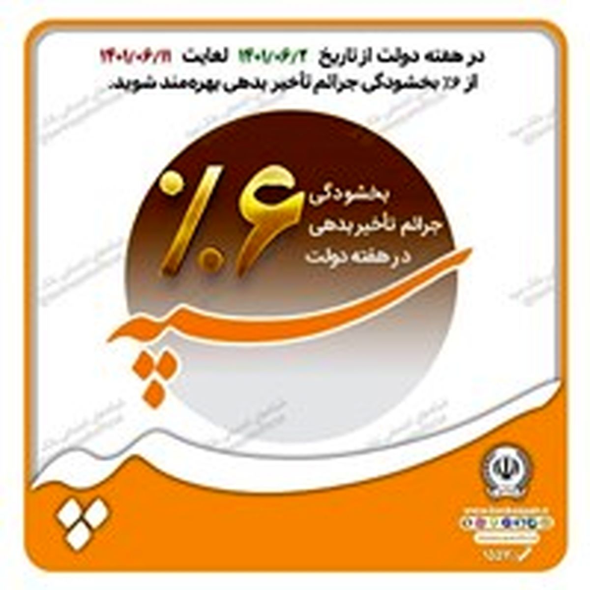 اجرای طرح بخشودگی جرائم تاخیر بدهی توسط بانک سپه
