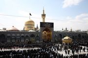 عزاداری عاشورای حسینی در حرم مطهر رضوی/گزارش تصویری