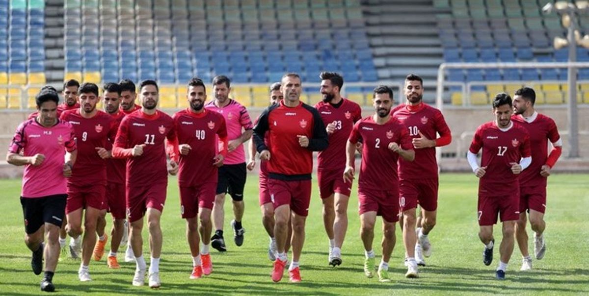 آنچه تمرین امروز تیم فوتبال پرسپولیس گذشت