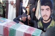 پدر شهید جواد زارع به فرزند شهیدش پیوست